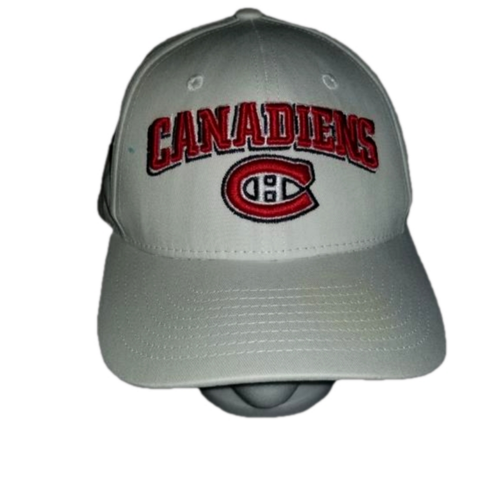 Zephyr Montreal Canadiens NHL White  Adjustable Cap